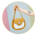 New Cute Bags for Women Fashionable Pu Leather Shoulder Bag,Handbag Phone Purse and small Shell Crossbody Ladies Bag Stevvex
