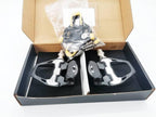 New Cycling Road Bike Bicycle Self Locking Pedals Ultralight Nylon 2 Sealed Bearing Bicycle Pedal Bike Road Bike Pedals Cleats Set Bicycle Platform Pedals Clipless Pedals For Indoor Fitness Spin Bike Stevvex