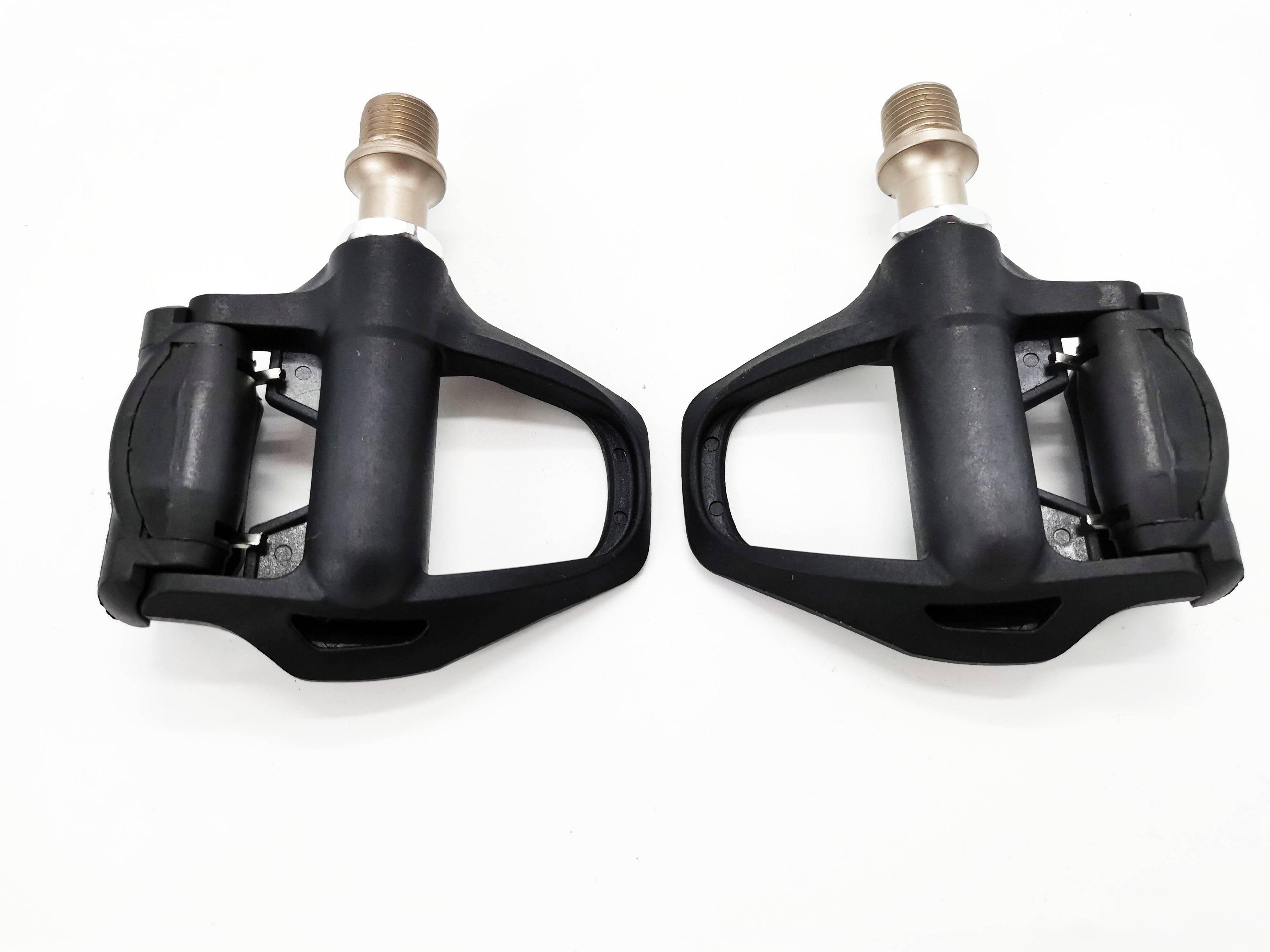 New Cycling Road Bike Bicycle Self Locking Pedals Ultralight Nylon 2 Sealed Bearing Bicycle Pedal Bike Road Bike Pedals Cleats Set Bicycle Platform Pedals Clipless Pedals For Indoor Fitness Spin Bike Stevvex
