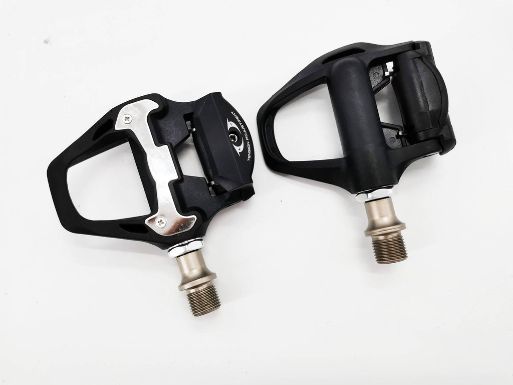 New Cycling Road Bike Bicycle Self Locking Pedals Ultralight Nylon 2 Sealed Bearing Bicycle Pedal Bike Road Bike Pedals Cleats Set Bicycle Platform Pedals Clipless Pedals For Indoor Fitness Spin Bike Stevvex