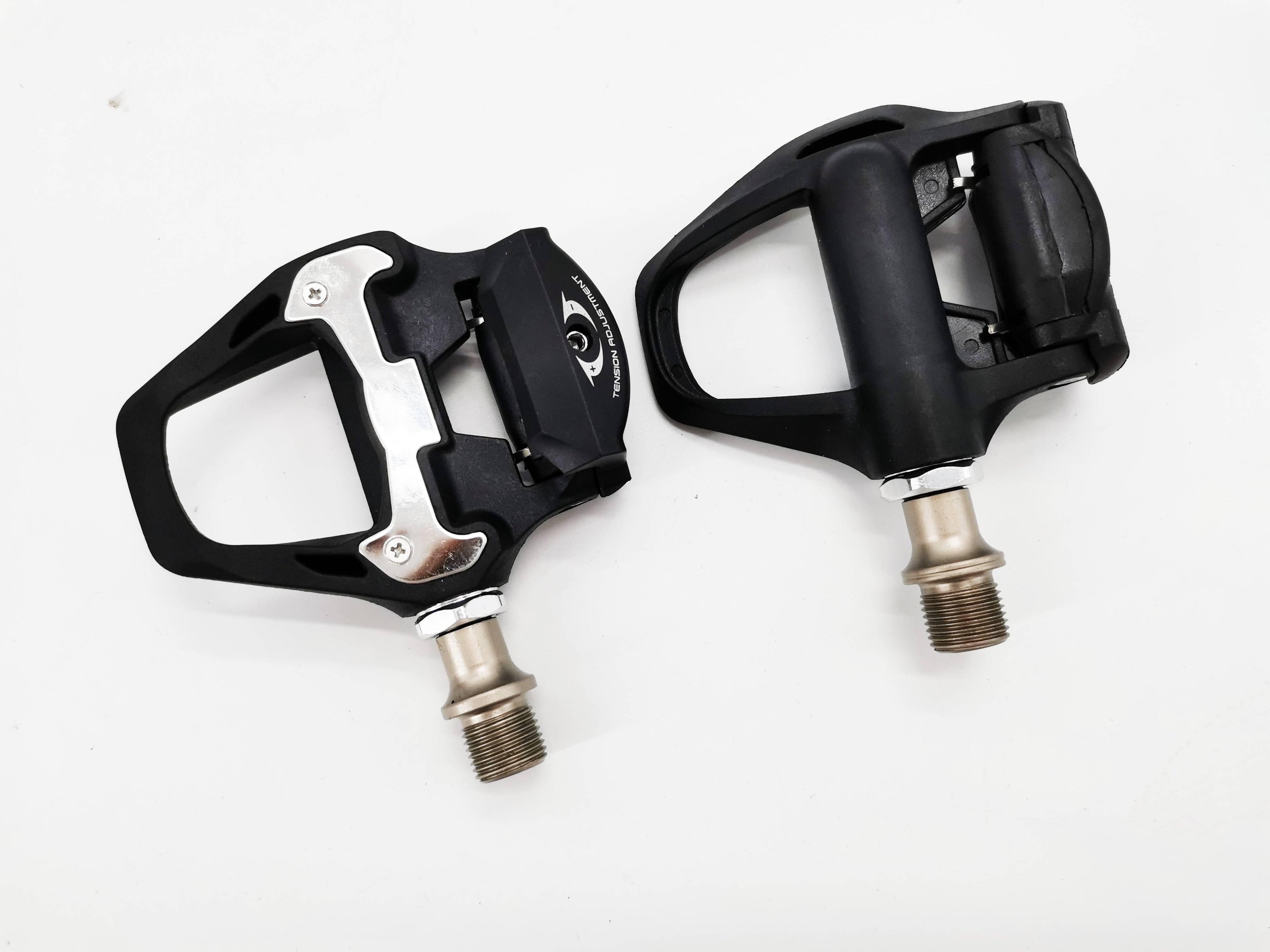 New Cycling Road Bike Bicycle Self Locking Pedals Ultralight Nylon 2 Sealed Bearing Bicycle Pedal Bike Road Bike Pedals Cleats Set Bicycle Platform Pedals Clipless Pedals For Indoor Fitness Spin Bike Stevvex