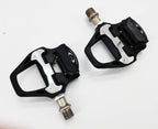 New Cycling Road Bike Bicycle Self Locking Pedals Ultralight Nylon 2 Sealed Bearing Bicycle Pedal Bike Road Bike Pedals Cleats Set Bicycle Platform Pedals Clipless Pedals For Indoor Fitness Spin Bike Stevvex