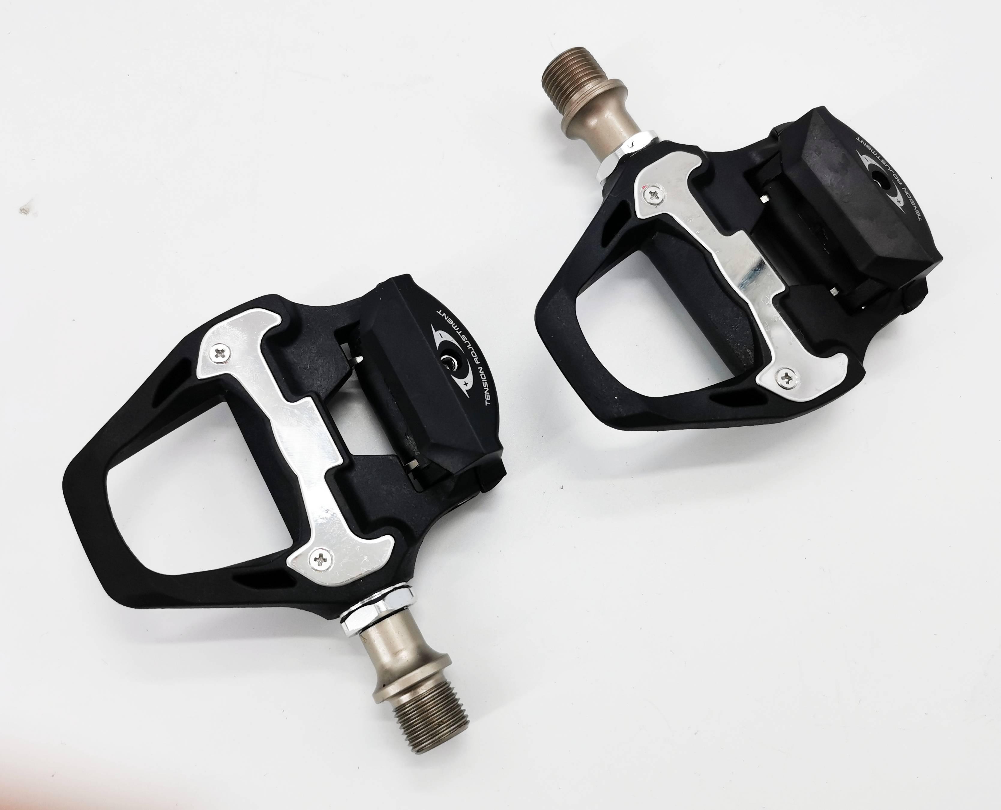New Cycling Road Bike Bicycle Self Locking Pedals Ultralight Nylon 2 Sealed Bearing Bicycle Pedal Bike Road Bike Pedals Cleats Set Bicycle Platform Pedals Clipless Pedals For Indoor Fitness Spin Bike Stevvex