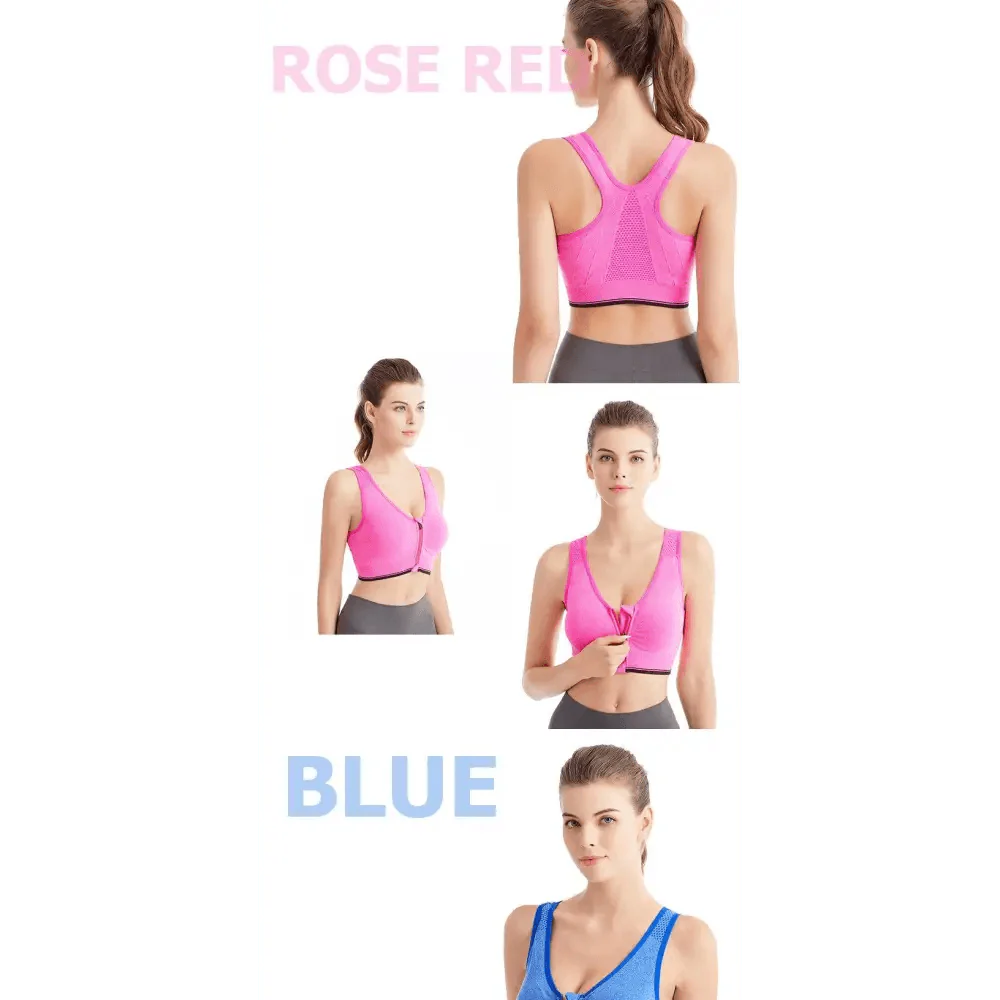 New Dazzling Sports Bra Crop Top Fitness Women Sportswear Feminine Workout Top Bras For Gym Female Underwear Running Push up Yoga Top Stevvex