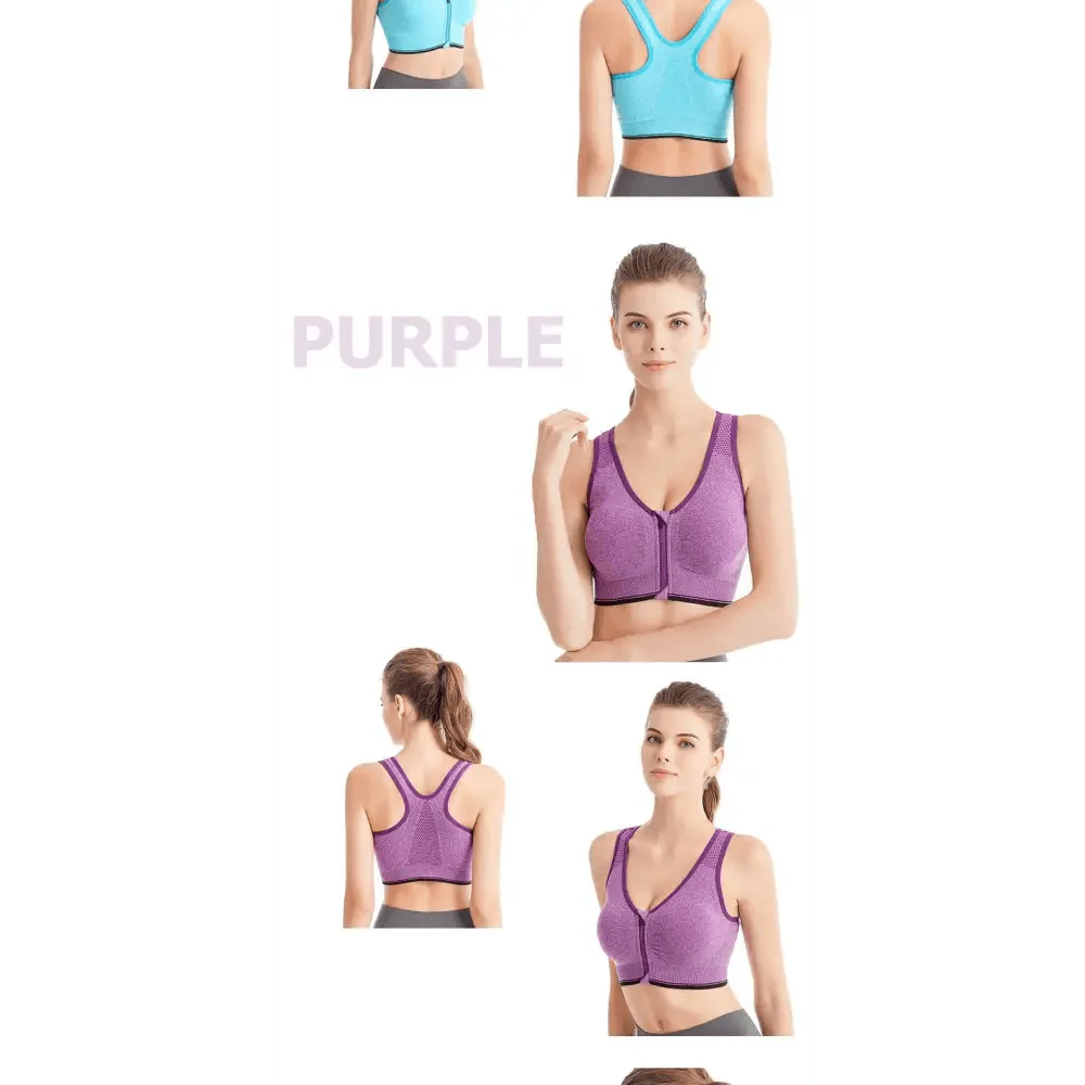 New Dazzling Sports Bra Crop Top Fitness Women Sportswear Feminine Workout Top Bras For Gym Female Underwear Running Push up Yoga Top Stevvex