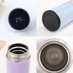 500ML Smart Thermos Water Bottle Led Digital Temperature Display Stainless Steel Coffee Thermal Mugs Intelligent Insulation Cups Stevvex