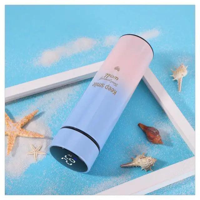 500ML Smart Thermos Water Bottle Led Digital Temperature Display Stainless Steel Coffee Thermal Mugs Intelligent Insulation Cups Stevvex