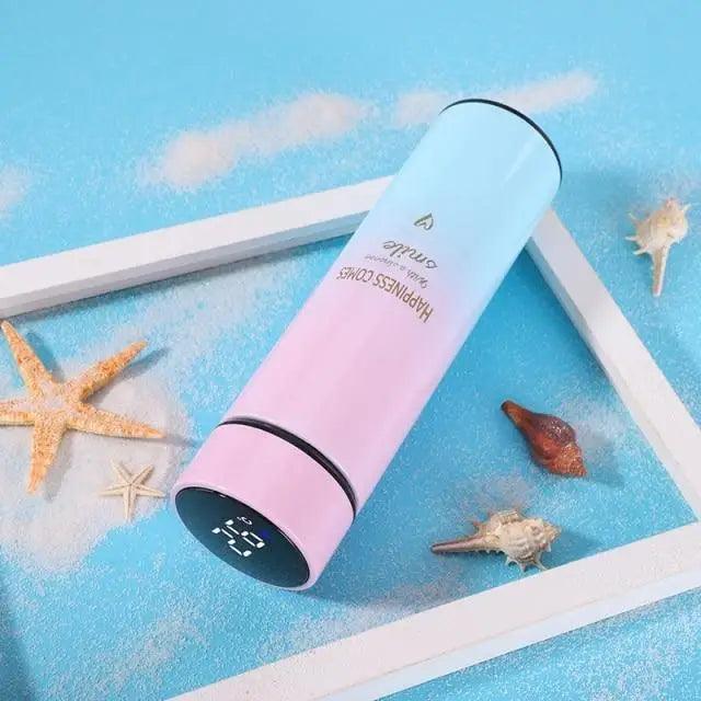 500ML Smart Thermos Water Bottle Led Digital Temperature Display Stainless Steel Coffee Thermal Mugs Intelligent Insulation Cups Stevvex