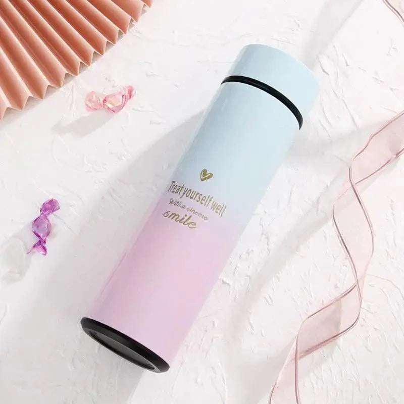 500ML Smart Thermos Water Bottle Led Digital Temperature Display Stainless Steel Coffee Thermal Mugs Intelligent Insulation Cups Stevvex