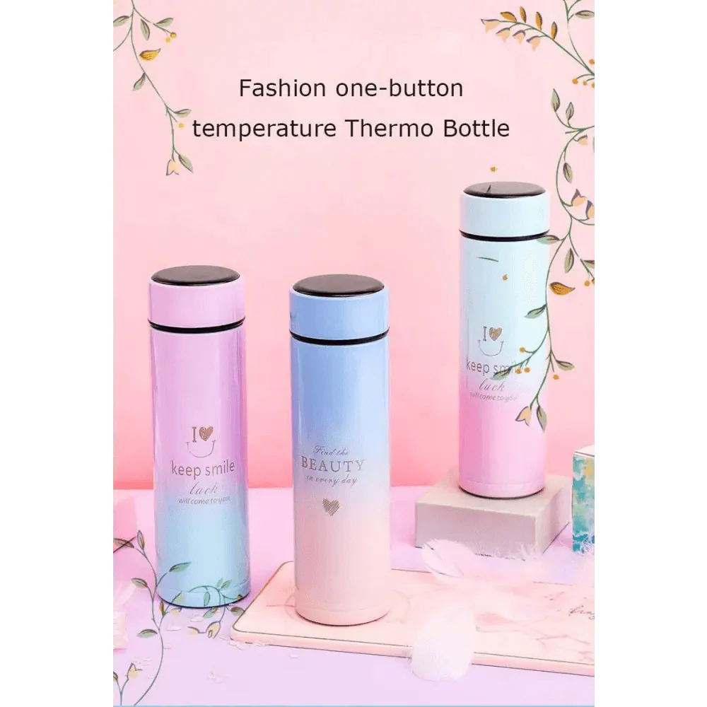 500ML Smart Thermos Water Bottle Led Digital Temperature Display Stainless Steel Coffee Thermal Mugs Intelligent Insulation Cups Stevvex