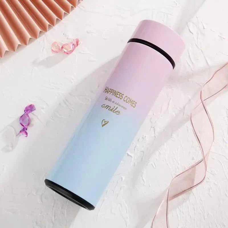 500ML Smart Thermos Water Bottle Led Digital Temperature Display Stainless Steel Coffee Thermal Mugs Intelligent Insulation Cups Stevvex