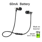 Magnetic Wireless Bluetooth Earphone Music Neckband Sports Earphones For Running & Workout Stevvex