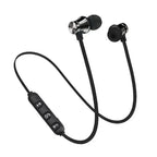 Magnetic Wireless Bluetooth Earphone Music Neckband Sports Earphones For Running & Workout Stevvex