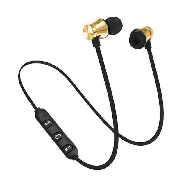 Magnetic Wireless Bluetooth Earphone Music Neckband Sports Earphones For Running & Workout Stevvex