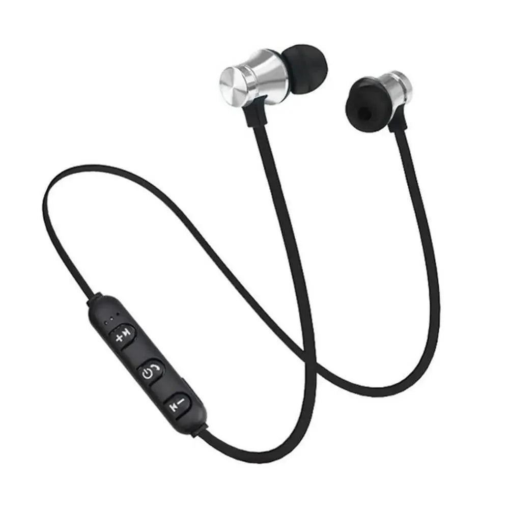 Magnetic Wireless Bluetooth Earphone Music Neckband Sports Earphones For Running & Workout Stevvex