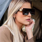 New Design New Stylish New Classic New Black & White Square Shape Sunglasses For Women New Fashionable Branded & Oversized Sun Glasses For Men New Luxury Shades Sunglasses For Men & Women Stevvex