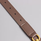 Simple Black Plain Leather Belt For Women Classic Thin Skinny Waistbands Casual Women Dress Belts Stevvex
