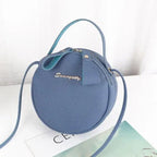 Small Circular Bag For Women And Girls Fashionable Single Shoulder Slung Mobile Phone Ladies Purse Women's Crossbody Messenger Gift Bags Stevvex