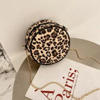 Small Circular Bag For Women And Girls Fashionable Single Shoulder Slung Mobile Phone Ladies Purse Women's Crossbody Messenger Gift Bags Stevvex