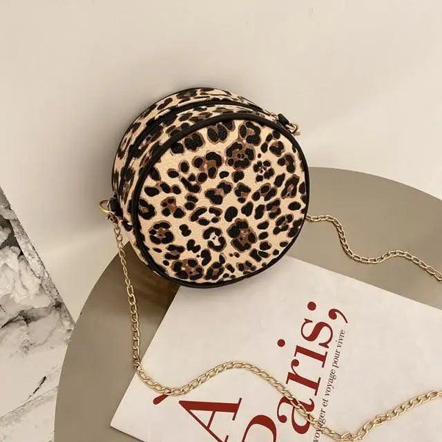 Small Circular Bag For Women And Girls Fashionable Single Shoulder Slung Mobile Phone Ladies Purse Women's Crossbody Messenger Gift Bags Stevvex