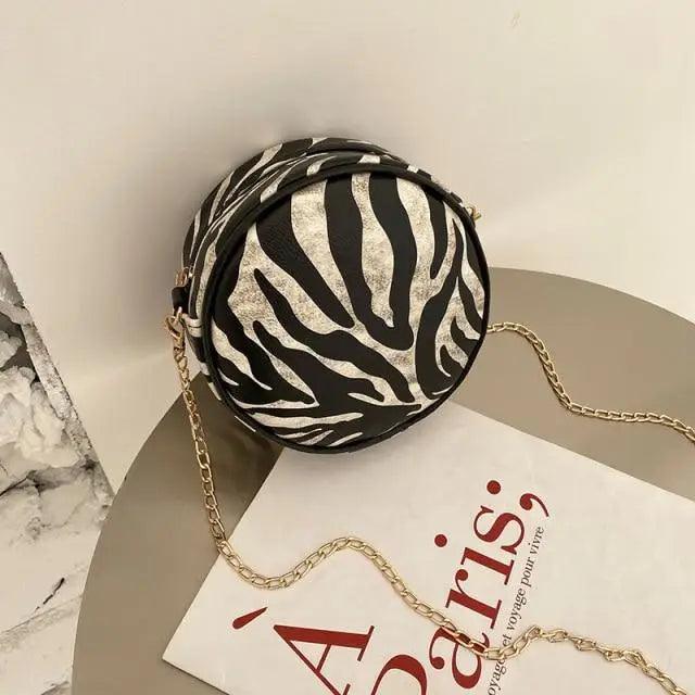 Small Circular Bag For Women And Girls Fashionable Single Shoulder Slung Mobile Phone Ladies Purse Women's Crossbody Messenger Gift Bags Stevvex