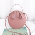 Small Circular Bag For Women And Girls Fashionable Single Shoulder Slung Mobile Phone Ladies Purse Women's Crossbody Messenger Gift Bags Stevvex