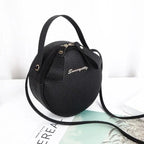 Small Circular Bag For Women And Girls Fashionable Single Shoulder Slung Mobile Phone Ladies Purse Women's Crossbody Messenger Gift Bags Stevvex