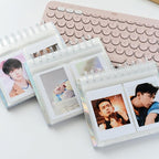 New Desktop Mini  Standing Polaroid Photo Album Scrapbooking Photocards album for cards stamps Photo Frame Instar Tabletop Flip Calendar Photo Album Gifts For Everyone Stevvex