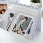 New Desktop Mini  Standing Polaroid Photo Album Scrapbooking Photocards album for cards stamps Photo Frame Instar Tabletop Flip Calendar Photo Album Gifts For Everyone Stevvex