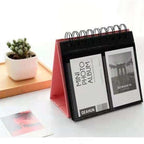 New Desktop Mini  Standing Polaroid Photo Album Scrapbooking Photocards album for cards stamps Photo Frame Instar Tabletop Flip Calendar Photo Album Gifts For Everyone Stevvex