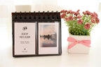 New Desktop Mini  Standing Polaroid Photo Album Scrapbooking Photocards album for cards stamps Photo Frame Instar Tabletop Flip Calendar Photo Album Gifts For Everyone Stevvex