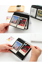 New Desktop Mini  Standing Polaroid Photo Album Scrapbooking Photocards album for cards stamps Photo Frame Instar Tabletop Flip Calendar Photo Album Gifts For Everyone Stevvex