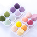 New Different Sizes Makeup Sponge Cosmetic Puff Sponge Powder Blush Beauty Tools With Storage Box Luxury Soft Design For Womens Stevvex