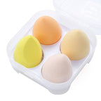 New Different Sizes Makeup Sponge Cosmetic Puff Sponge Powder Blush Beauty Tools With Storage Box Luxury Soft Design For Womens Stevvex