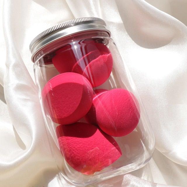 New Different Sizes Makeup Sponge Cosmetic Puff Sponge Powder Blush Beauty Tools With Storage Box Luxury Soft Design For Womens Stevvex