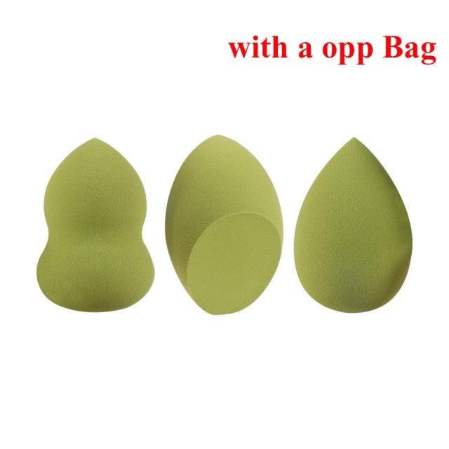 New Different Sizes Makeup Sponge Cosmetic Puff Sponge Powder Blush Beauty Tools With Storage Box Luxury Soft Design For Womens Stevvex
