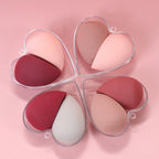 New Different Sizes Makeup Sponge Cosmetic Puff Sponge Powder Blush Beauty Tools With Storage Box Luxury Soft Design For Womens Stevvex