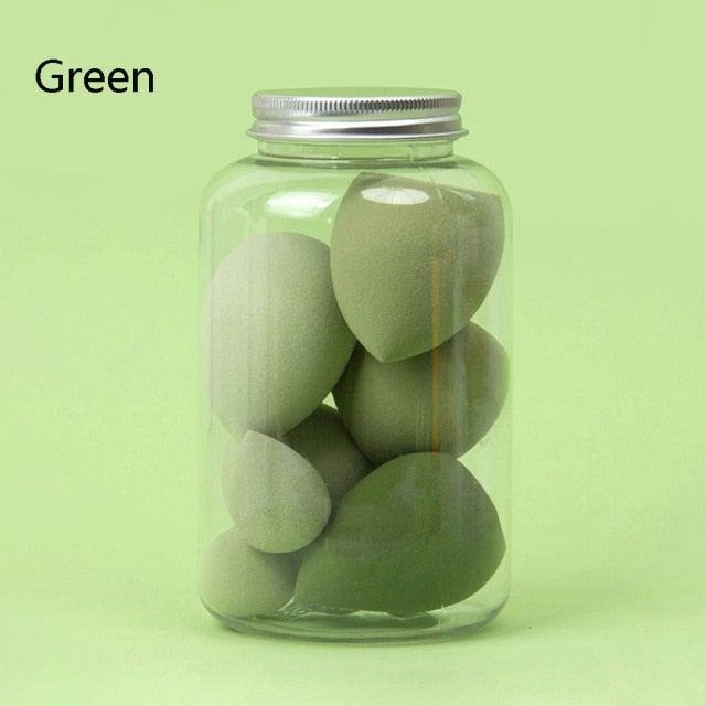 New Different Sizes Makeup Sponge Cosmetic Puff Sponge Powder Blush Beauty Tools With Storage Box Luxury Soft Design For Womens Stevvex
