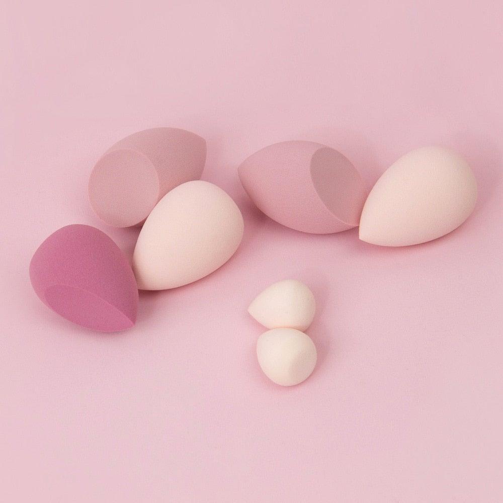 New Different Sizes Makeup Sponge Cosmetic Puff Sponge Powder Blush Beauty Tools With Storage Box Luxury Soft Design For Womens Stevvex