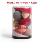 New Different Sizes Makeup Sponge Cosmetic Puff Sponge Powder Blush Beauty Tools With Storage Box Luxury Soft Design For Womens Stevvex