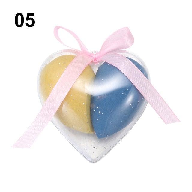 New Different Sizes Makeup Sponge Cosmetic Puff Sponge Powder Blush Beauty Tools With Storage Box Luxury Soft Design For Womens Stevvex