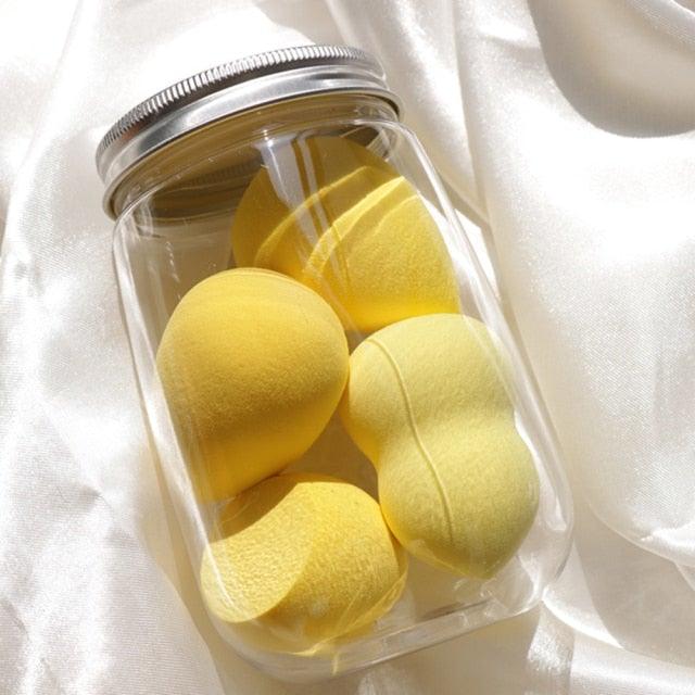 New Different Sizes Makeup Sponge Cosmetic Puff Sponge Powder Blush Beauty Tools With Storage Box Luxury Soft Design For Womens Stevvex