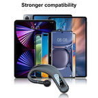 New Digital Display Wireless Single Ear Headset Bluetooth-compatible Earphone 5.2 Long Standby Time LED Power Digital Display Earphone Elegant Design Improved Comfort Long Range Wireless Hands Free Earphone For Drivers Canceling Headphones For Business Stevvex