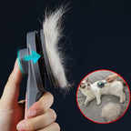 New Dog And Cat Hair Comb Pet Dog Hair Special Needle Comb Cat Hair Cleaner Cleaning and Beauty Products Pet Grooming Brush Effectively Reduces Shedding by Up to 95% Professional Deshedding Tool for Dogs and Cats Stevvex