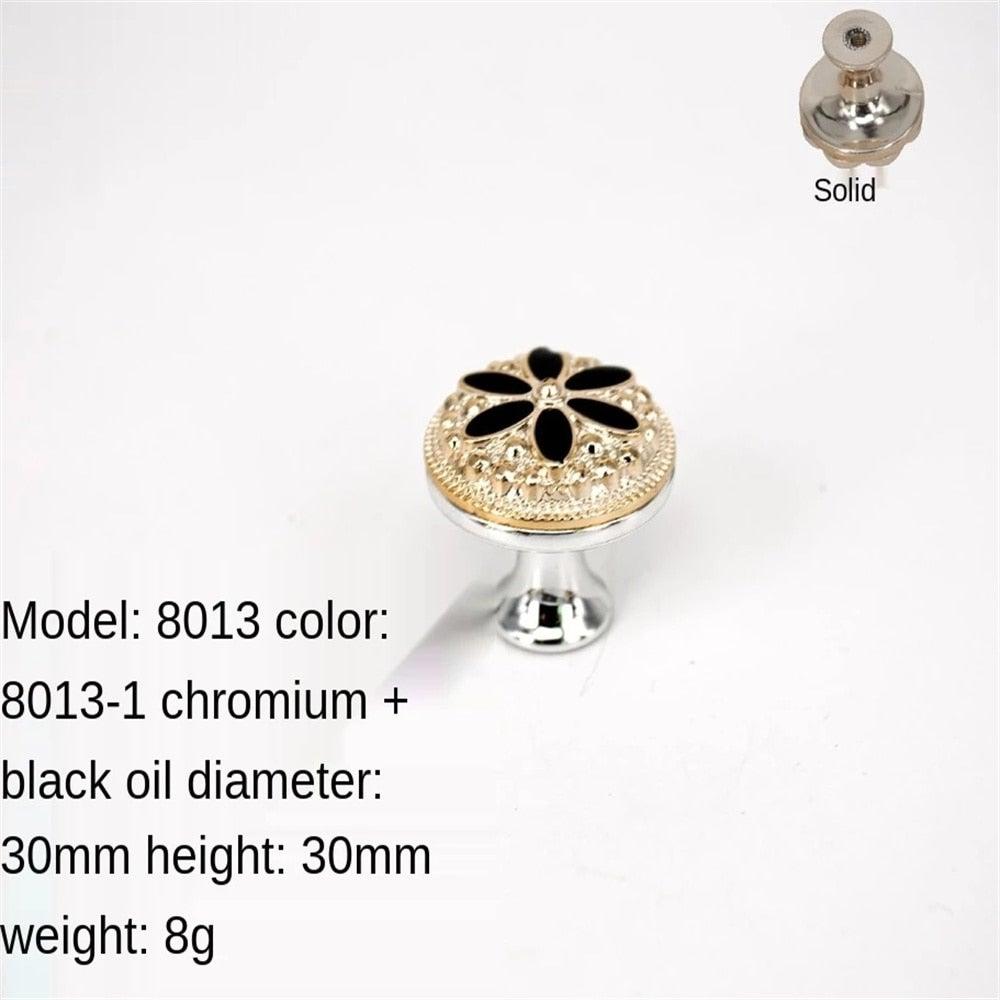 New Door Handles Furniture Handles Coffee Table Handle Cabinets And Drawer Knob Kitchen Furniture Accessories  Cabinet Knobs Flower Drawer Knobs Pull Handles Stevvex