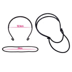 New Double Root Hair Hoop Head Band Adjustable Hair Clips Women Hoop Elastic Rubber Bands Ring Hair Styling Tools Hair Braider For Women Hair Styling Stevvex