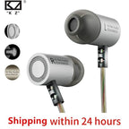 New Earbuds Wireless Soft in-Ear Sleep Earbuds KZ ED4 Metal Earphone Noise Isolating In-ear Music Earbuds with Microphone for Mobile Phone MP3 MP4 ,Wireless in-Ear Sleep Headsets for Snoring - Black Stevvex