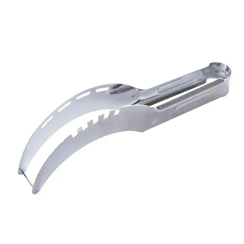 New Eco-Friendly 1pcs Stainless Steel Watermelon Slicer Cutter Knife For Fruit Tools Kitchen Accessories Gadgets Watermelon Spoons Stevvex