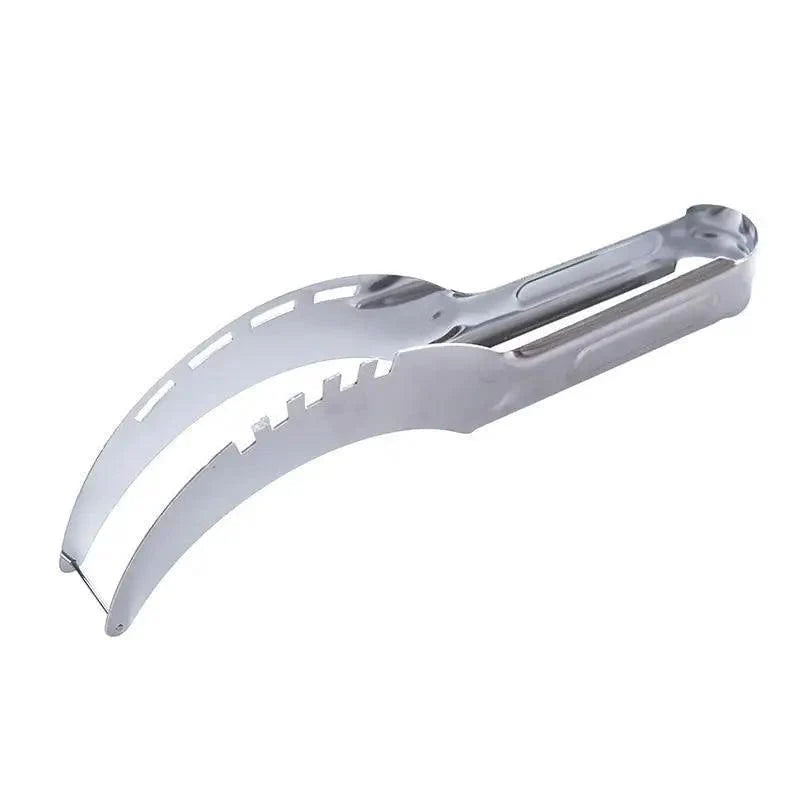 New Eco-Friendly 1pcs Stainless Steel Watermelon Slicer Cutter Knife For Fruit Tools Kitchen Accessories Gadgets Watermelon Spoons Stevvex