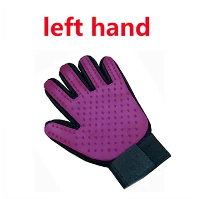 New Efficient Pet Grooming Cleaning Gentle Brush Gloves Pet Hair Remover Gloves Stevvex